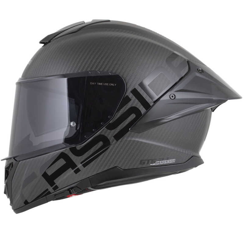 Cască integrală pentru motocicletă Cassida Integral GTS 2.1 Plus Carbon, mată, carbon-negru-alb