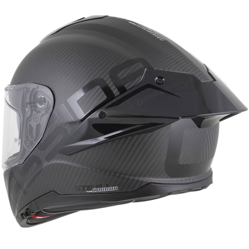 Cască integrală pentru motocicletă Cassida Integral GTS 2.1 Plus Carbon, mată, carbon-negru-alb