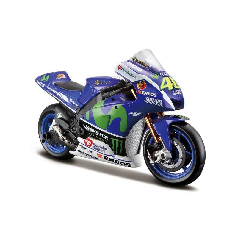 Model de motocicletă Maisto VR46 Valentino Rossi YAMAHA MotoGP 2016