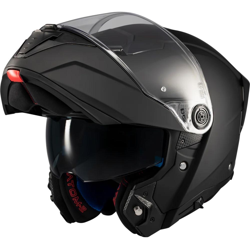 Cască de motocicletă pliabilă MT Atom 2 SV Pure A1 negru mat