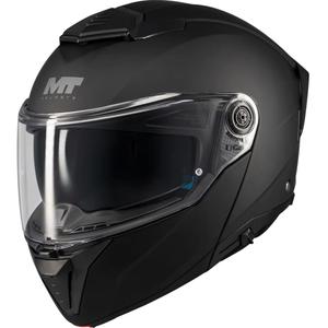 Cască de motocicletă pliabilă MT Atom 2 SV Pure A1 negru mat