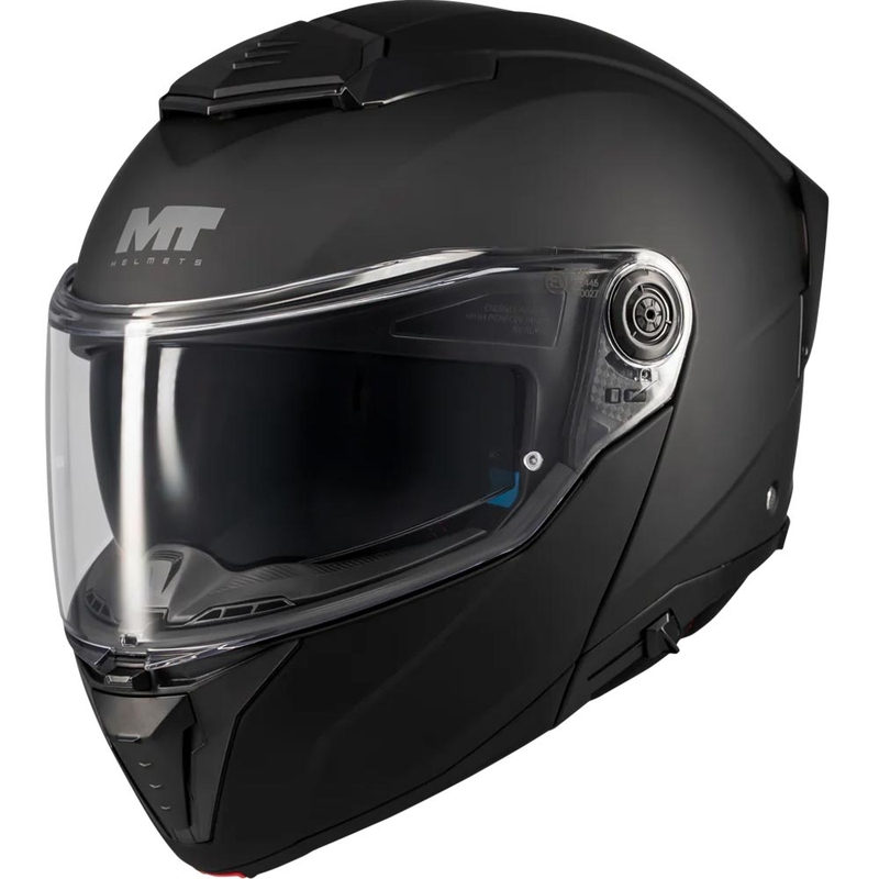Cască de motocicletă pliabilă MT Atom 2 SV Pure A1 negru mat