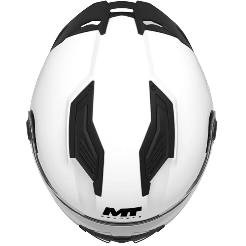 Cască integrală pentru motocicletă MT Stinger 2 A0 pentru copii, albă