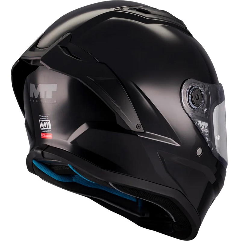 Cască integrală pentru motocicletă pentru copii MT Stinger 2 A1 negru mat