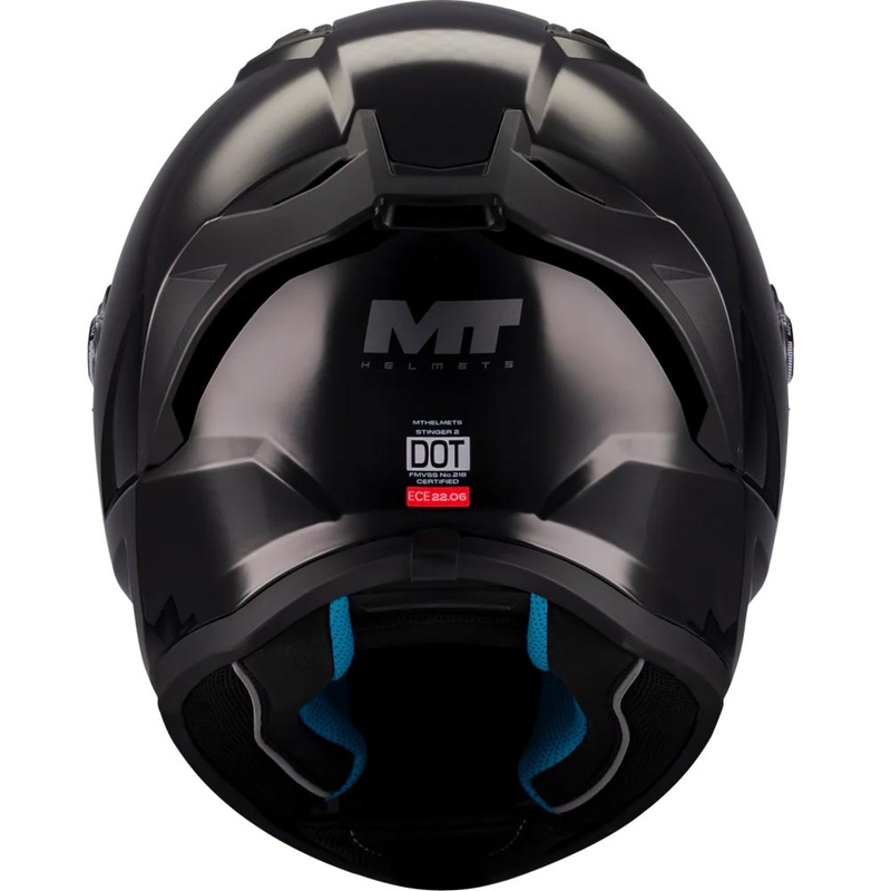Cască integrală pentru motocicletă pentru copii MT Stinger 2 A1 negru mat