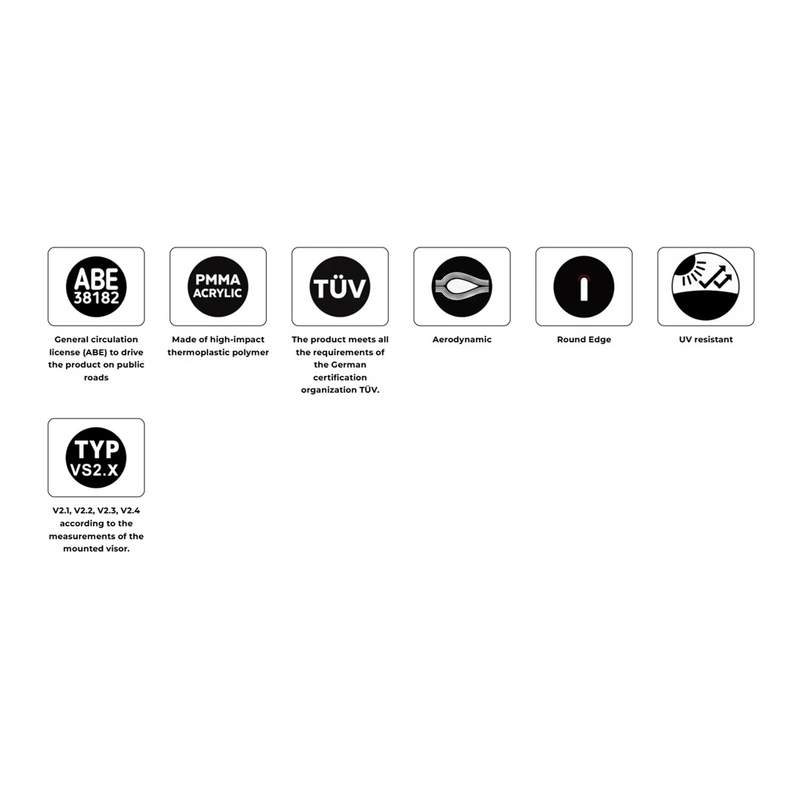 Parbriz PUIG TOURING WITH VISOR smoke