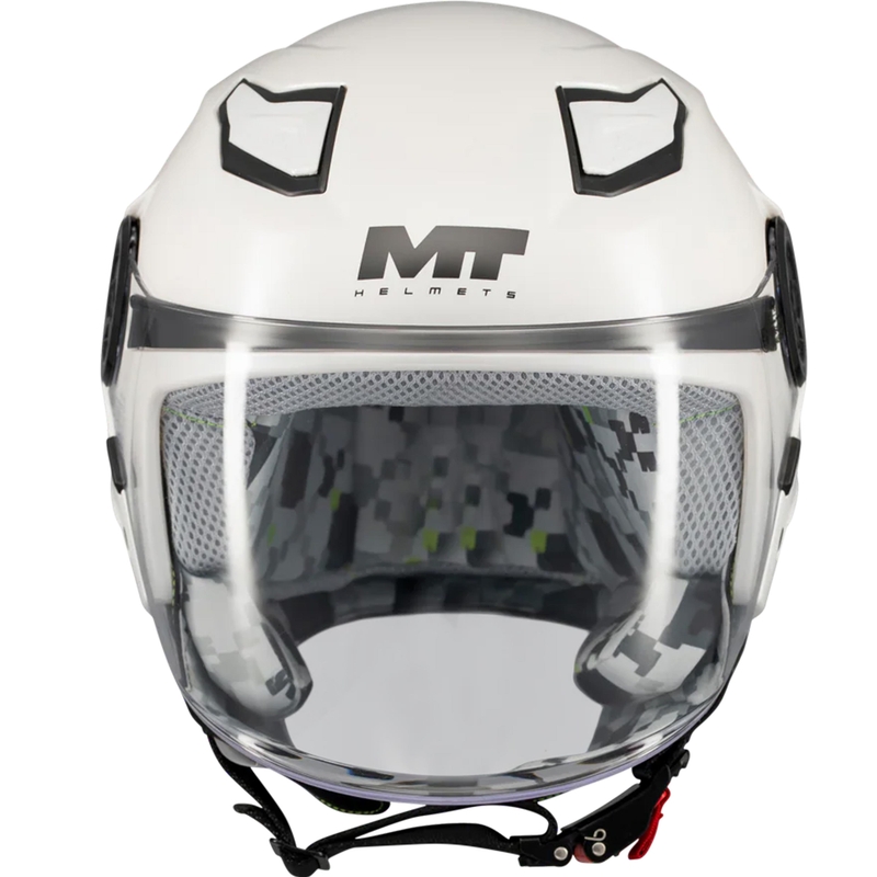 Cască de motocicletă deschisă pentru copii MT Lite Pure A0 albă