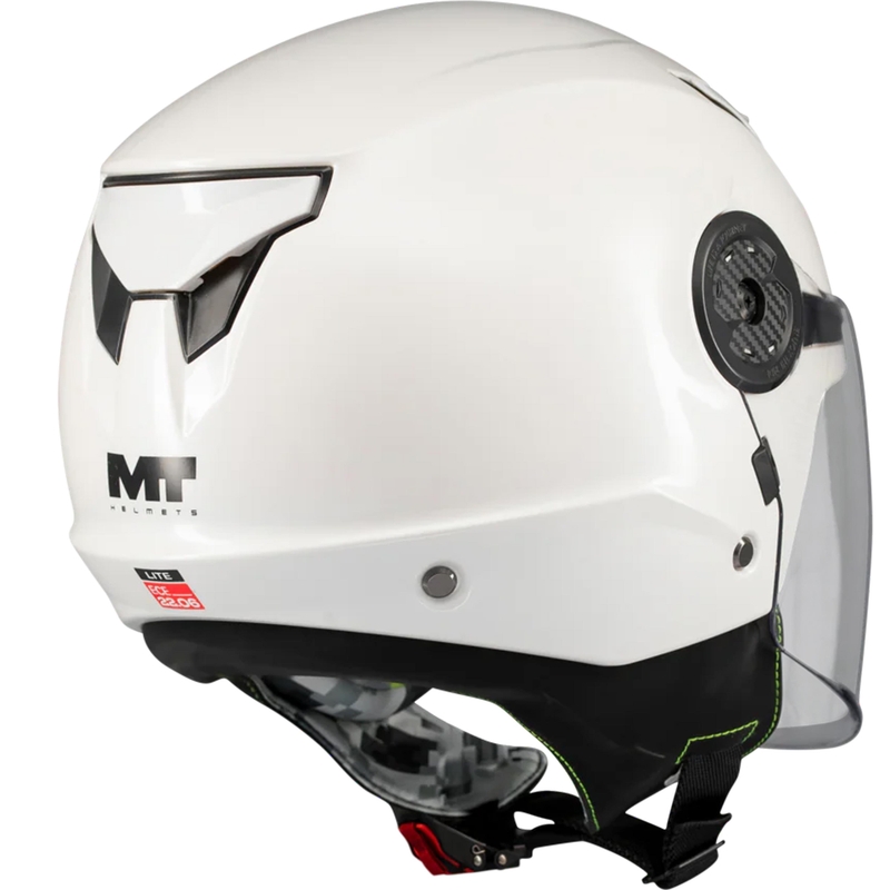 Cască de motocicletă deschisă pentru copii MT Lite Pure A0 albă