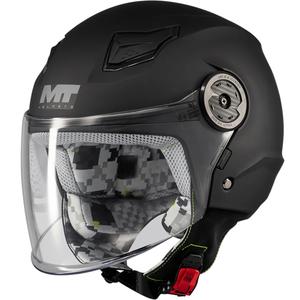Cască de motocicletă deschisă pentru copii MT Lite Pure A1 negru mat