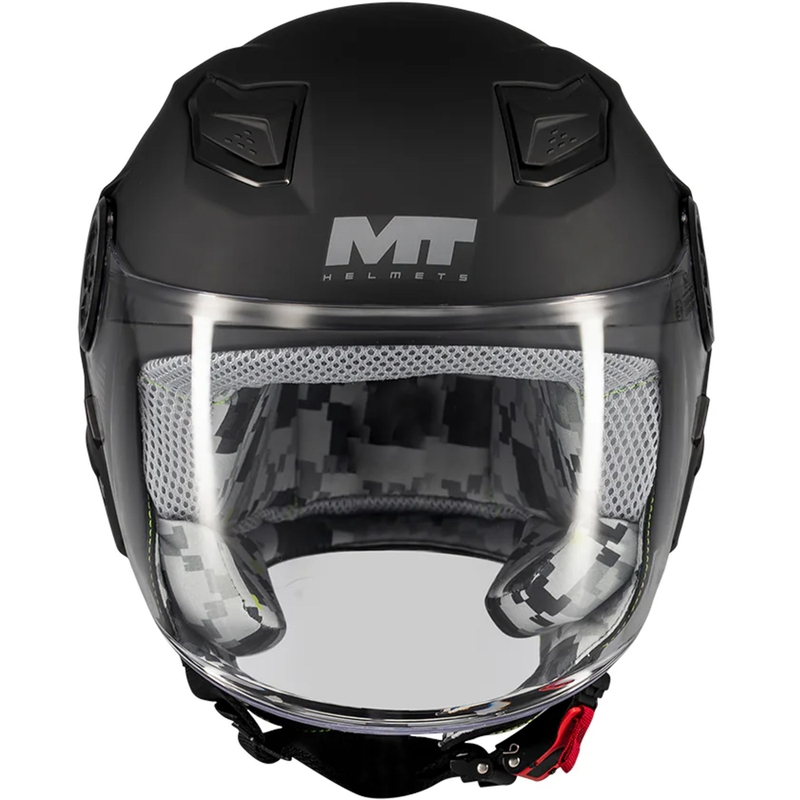 Cască de motocicletă deschisă pentru copii MT Lite Pure A1 negru mat