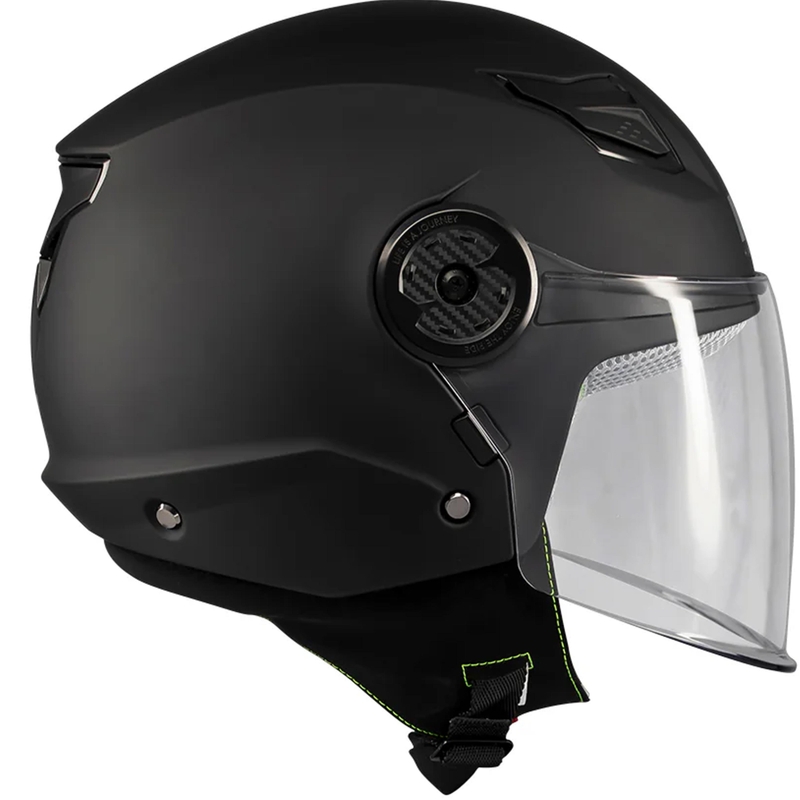 Cască de motocicletă deschisă pentru copii MT Lite Pure A1 negru mat