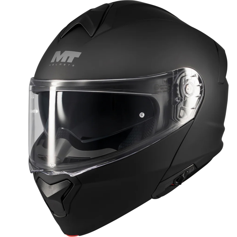 Cască de motocicletă pliabilă MT Genesis SV Pure A1 negru mat