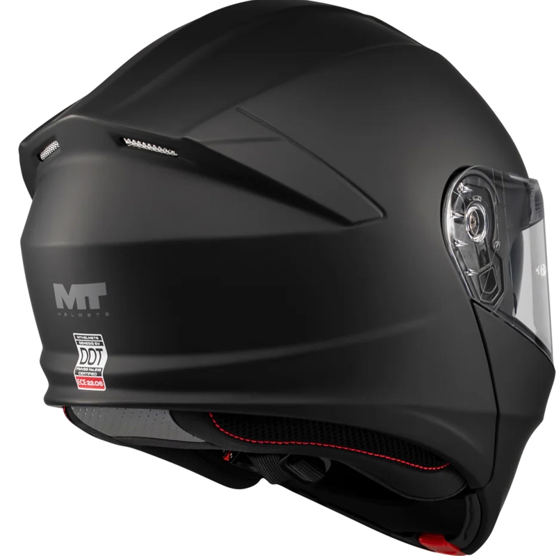 Cască de motocicletă pliabilă MT Genesis SV Pure A1 negru mat