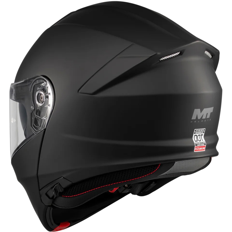 Cască de motocicletă pliabilă MT Genesis SV Pure A1 negru mat