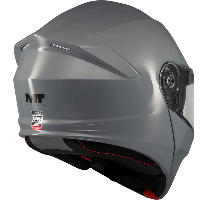 Cască de motocicletă pliabilă MT Genesis SV Pure A12 gri