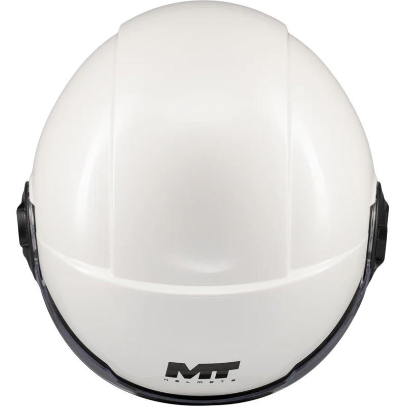 Cască de motocicletă deschisă MT Viale SV S Pure A0 albă