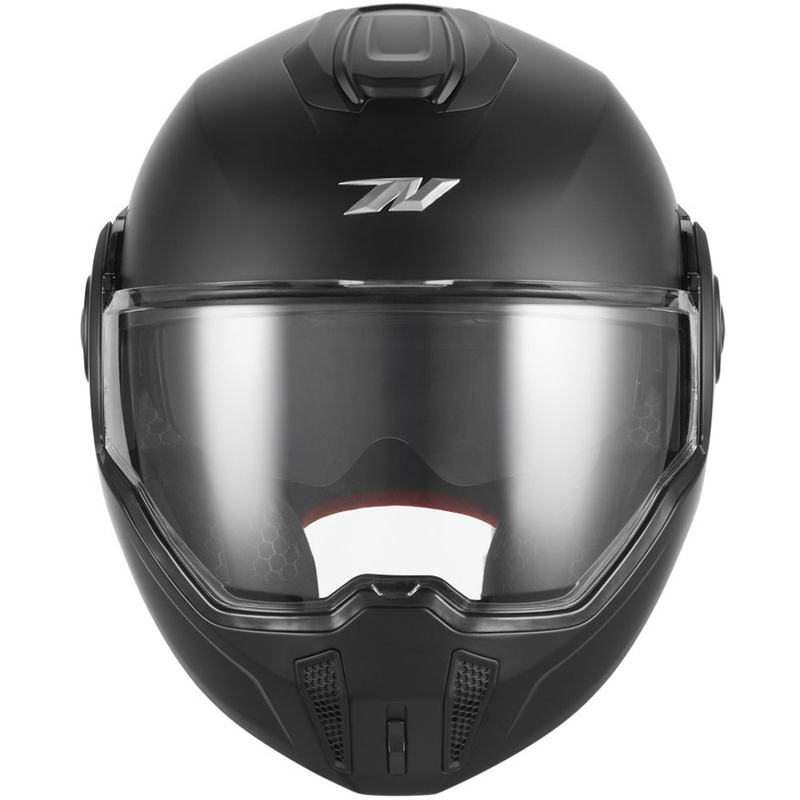 Cască de motocicletă NOX PREMIUM Spinner flip-up, neagră mată