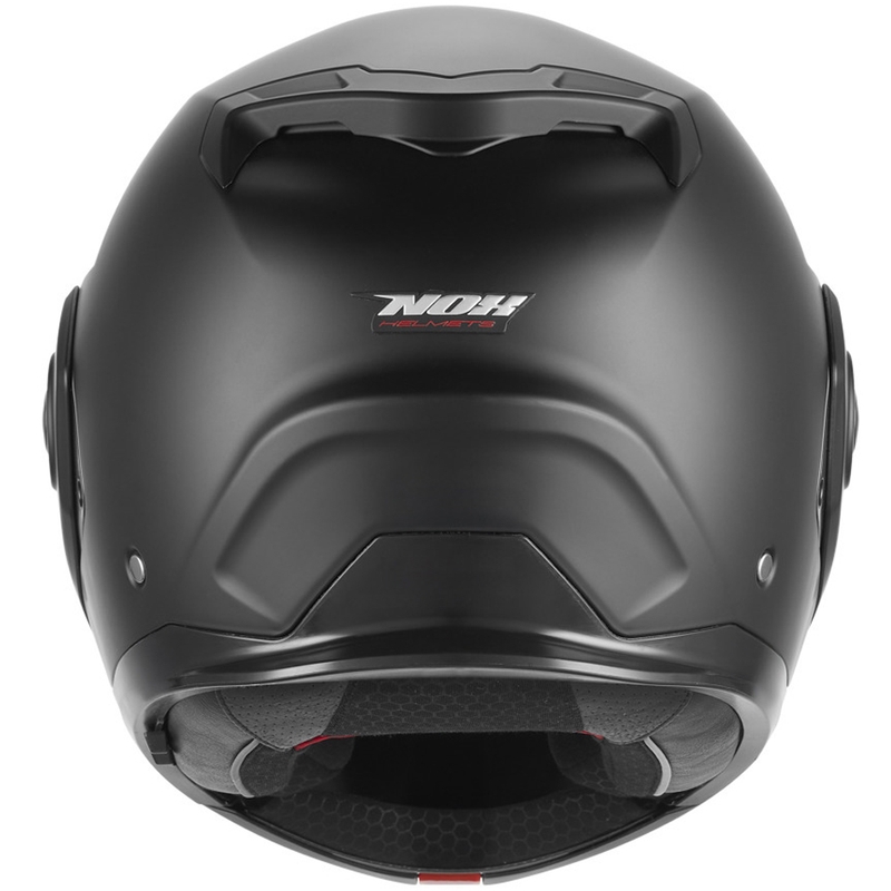 Cască de motocicletă NOX PREMIUM Spinner flip-up, neagră mată