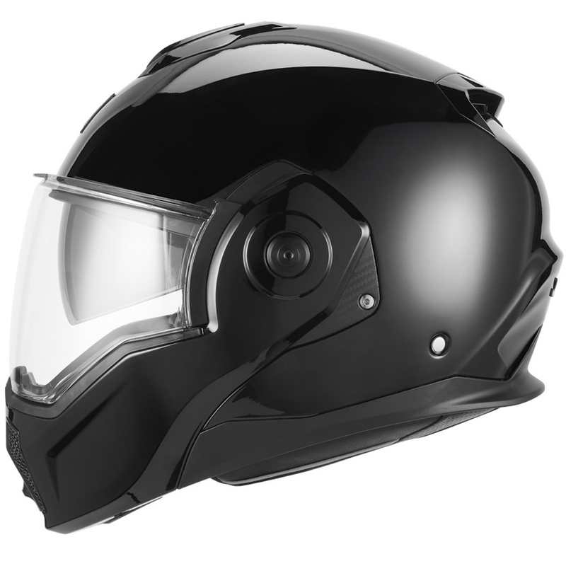 Cască de motocicletă NOX PREMIUM Spinner flip-up neagră