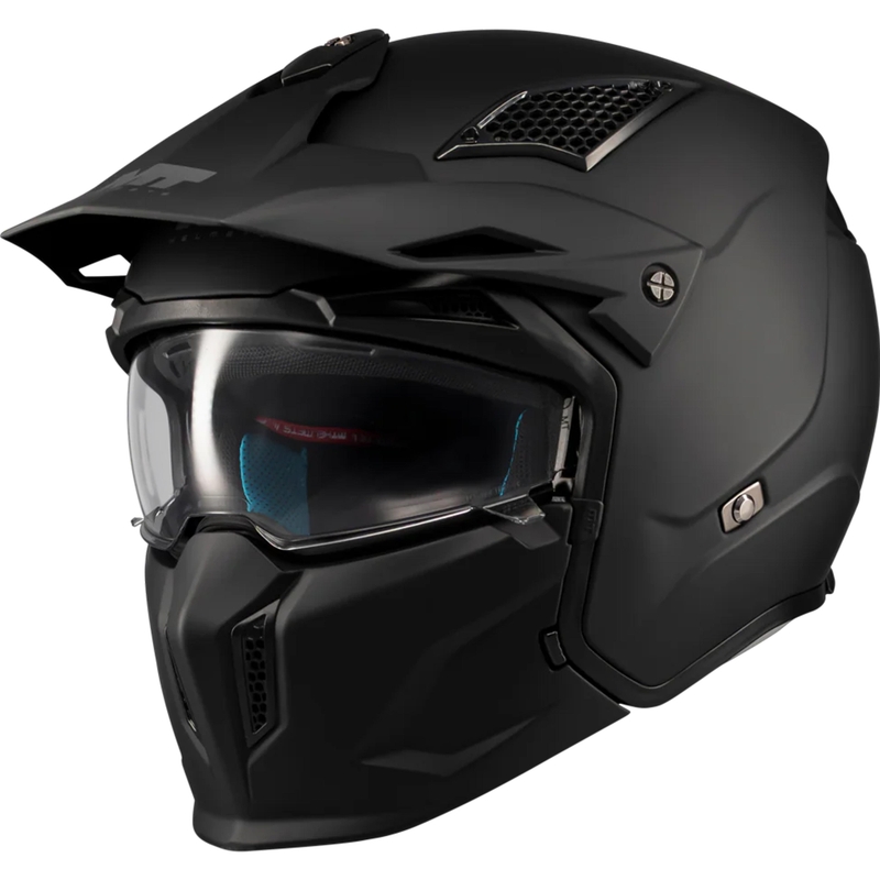 Cască modulară de motocicletă MT Streetfighter SV S Pure A1 negru mat