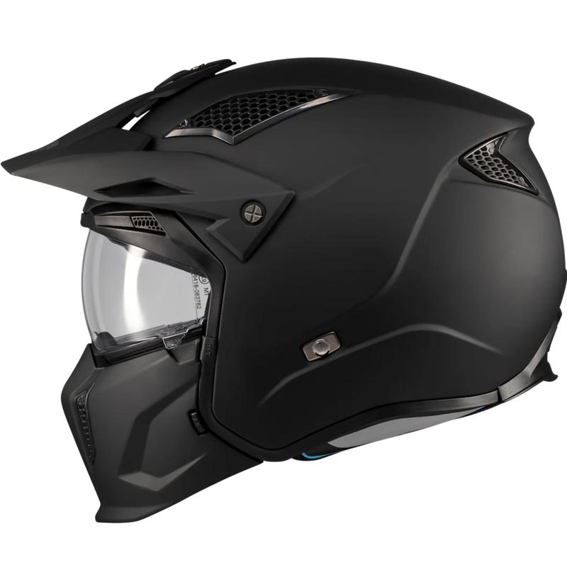 Cască modulară de motocicletă MT Streetfighter SV S Pure A1 negru mat