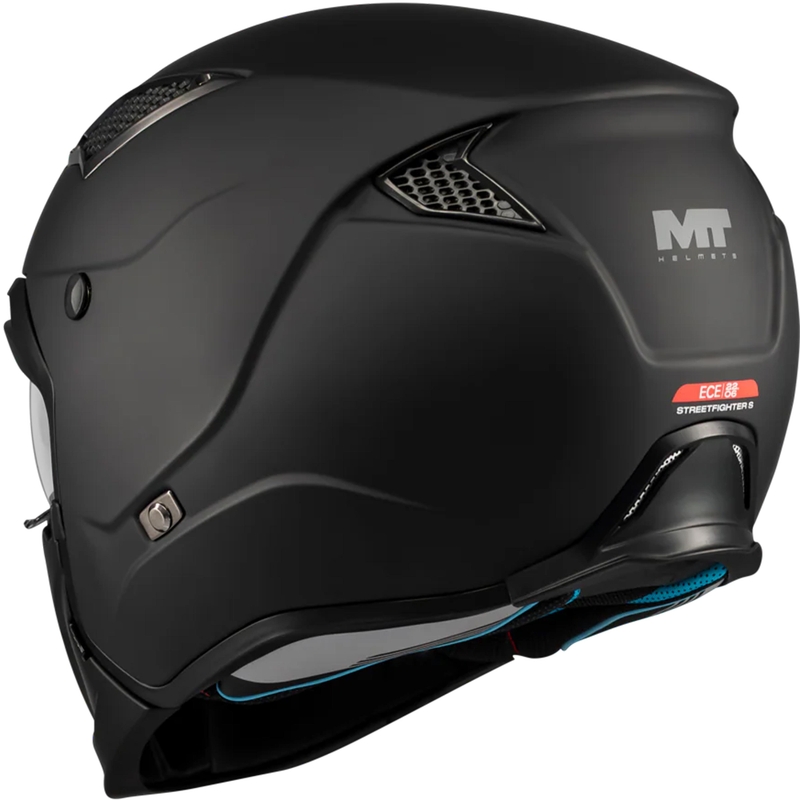 Cască modulară de motocicletă MT Streetfighter SV S Pure A1 negru mat