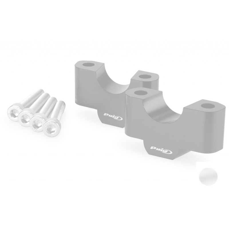 Risers PUIG argintiu height 30mm, d 29mm