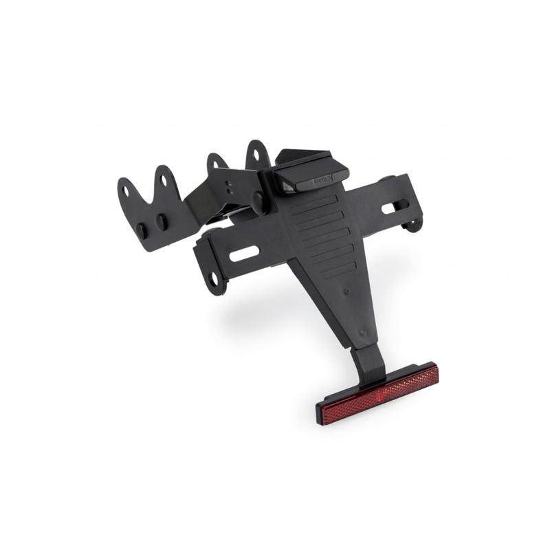 Adjustable license support PUIG Negru