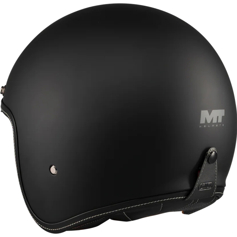 Cască de motocicletă deschisă MT Lemans 2 SV S Pure A1 negru mat