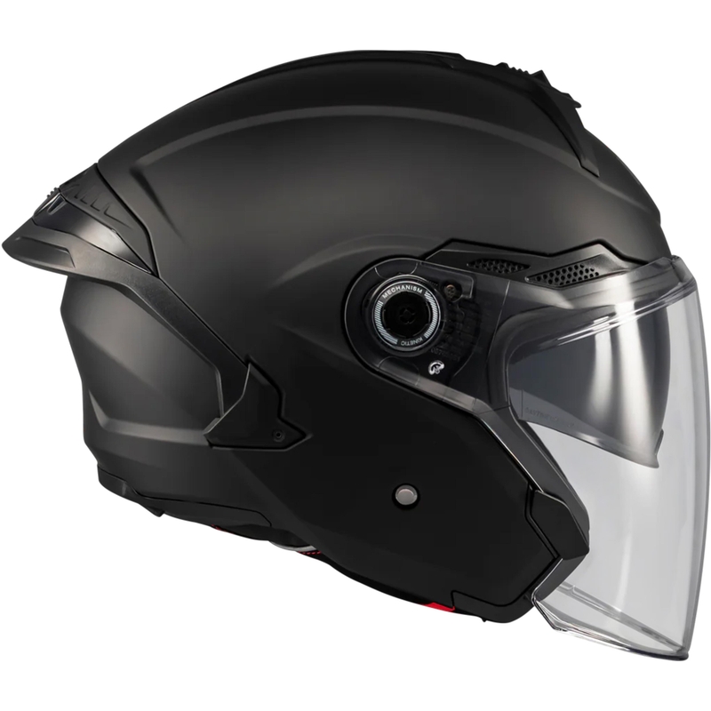 Cască de motocicletă deschisă MT Cosmo SV Pure A1 negru mat