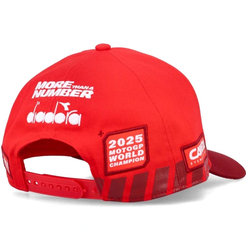 Șapcă Ducati Marc Marquez 93 Midvisor World Champion roșie
