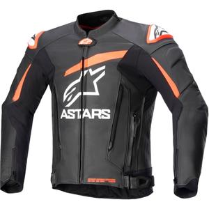 Jacheta moto Alpinestars GP PLUS 4 negru-rosu fluo-alb
