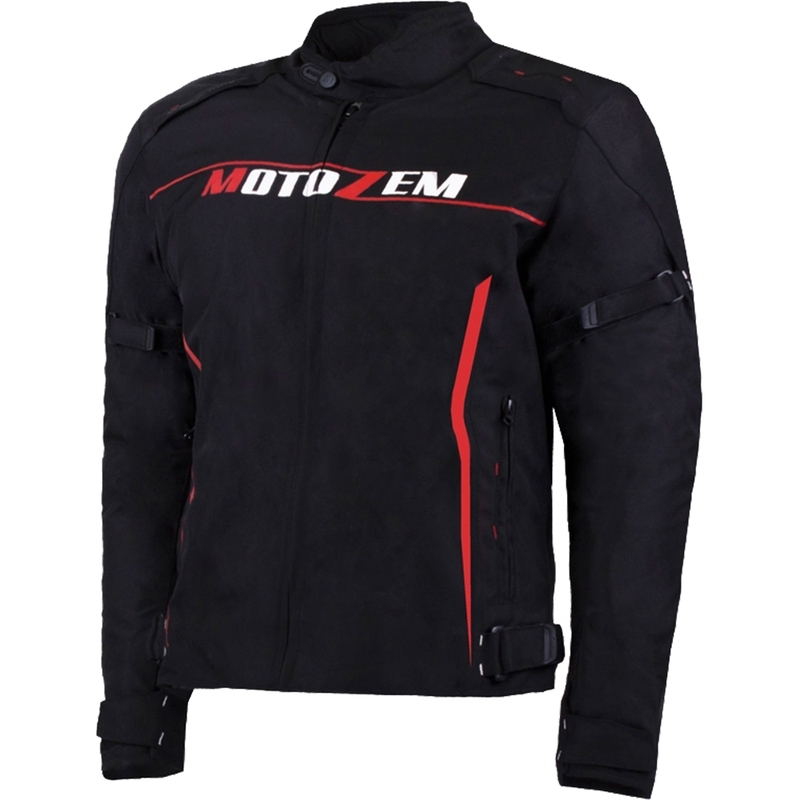 Geacă de motocicletă MotoZem Team 2 neagră