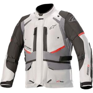 Alpinestars Andes Drystar Grey-Negru-Roșu Geacă de motocicletă