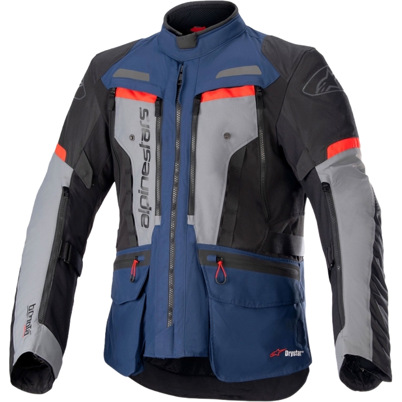Jacheta moto Alpinestars Bogota PRO Drystar 2025 albastru-negru-rosu