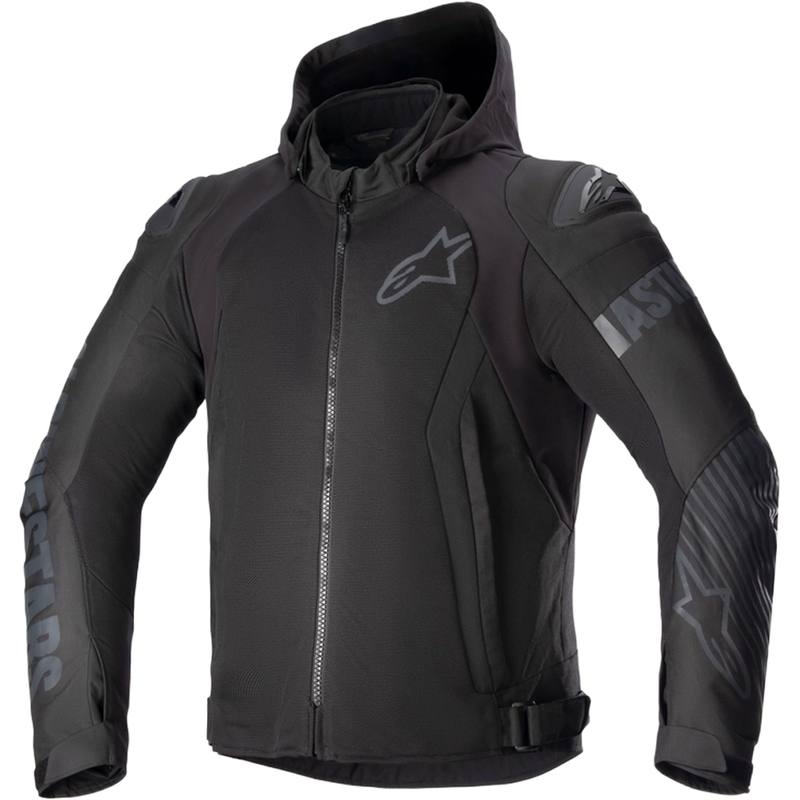 Jacheta moto Alpinestars Zaca Air Waterproof negru-negru