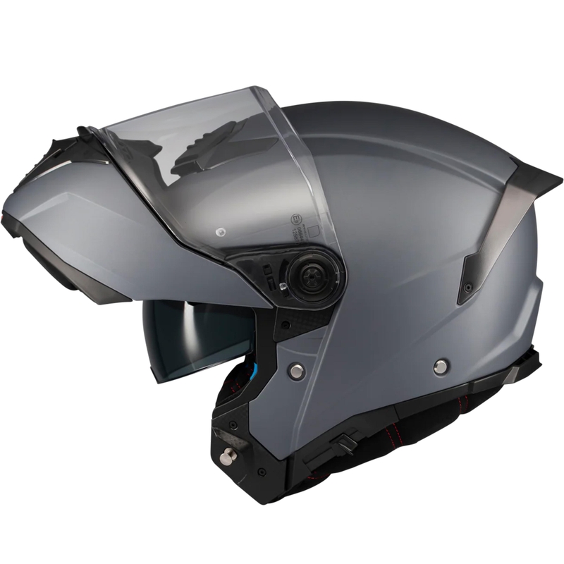 Cască de motocicletă pliabilă MT Atom 2 SV Pure A2 gri mat