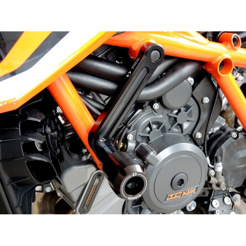 Crash protectors RDMOTO black polyamide