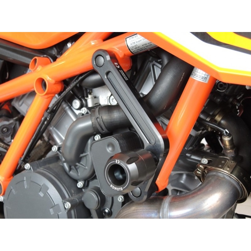 Crash protectors RDMOTO black polyamide