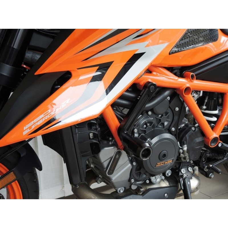 Crash protectors RDMOTO white polyamide