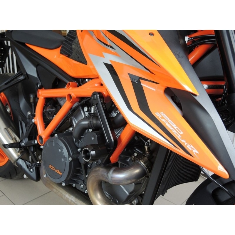 Crash protectors RDMOTO white polyamide