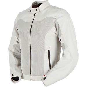 Jachetă de motocicletă pentru femei Furygan Genesis Mistral Lady Evo 3 White