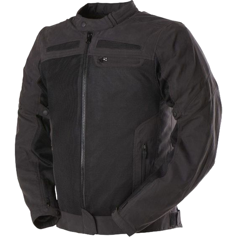 Furygan TX Furyo Jachetă de motocicletă neagră cu ventilație Furygan TX Furyo lichidare
