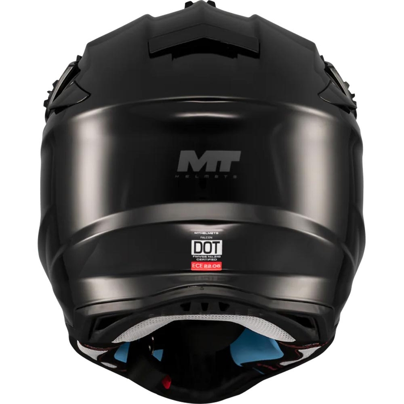 Cască motocross MT Falcon S Pure A1 negru mat