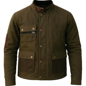 Geacă de motocicletă Fuel Division 2 verde