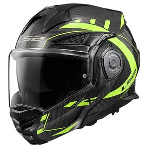 Cască de motocicletă pliabilă LS2 FF901 Advant XC Future negru-galben fluo - calitatea a II-a - II. calitate - II. calitate