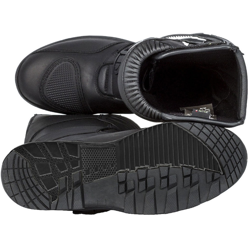 Ghete de motocicletă Kore Adventure Long 3.0 negre - calitate a doua - II. calitate - II. calitate