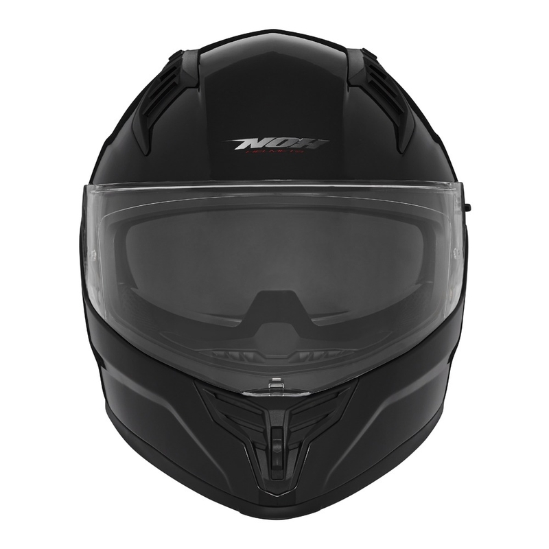 Cască integrală pentru motocicletă NOX N401 neagră - calitatea a II-a - II. calitate - II. calitate