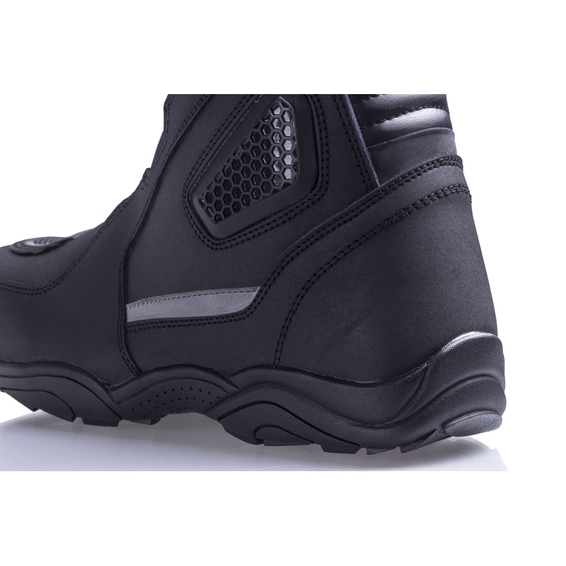 Ghete motociclete Street Racer Mevric negre 2 - calitatea a II-a - II. calitate - II. calitate