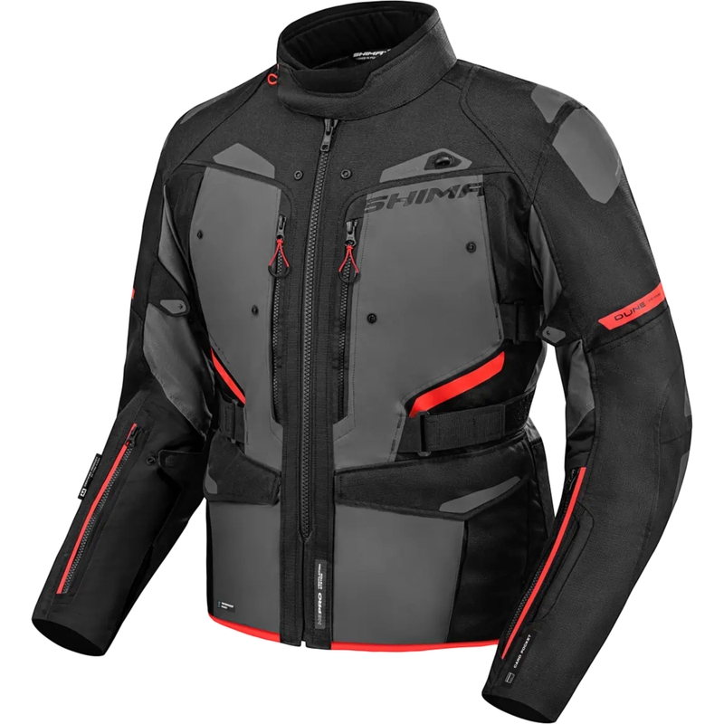 Geacă de motocicletă Shima Dune roșie - calitatea a doua - II. calitate - II. calitate